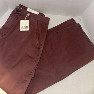 New with Tags a.n.a RUST Color Highest Rise Vintage Straight Pants Size 8